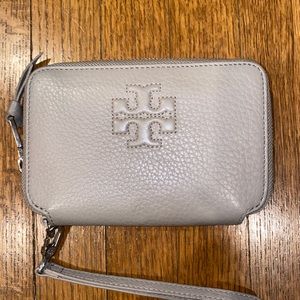 Tory Burch Grey Wallet